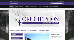 Desktop Screenshot of crucifixionschool.org